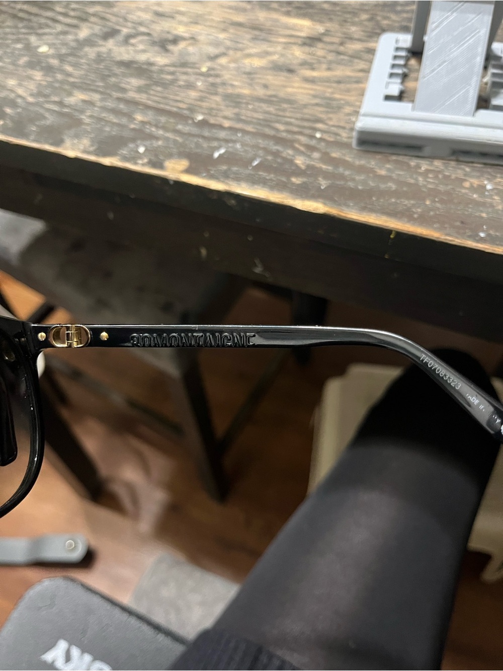 Christian Dior Black Gradient Cat-Eye Women's Sunglasses - Picture 3 of 6